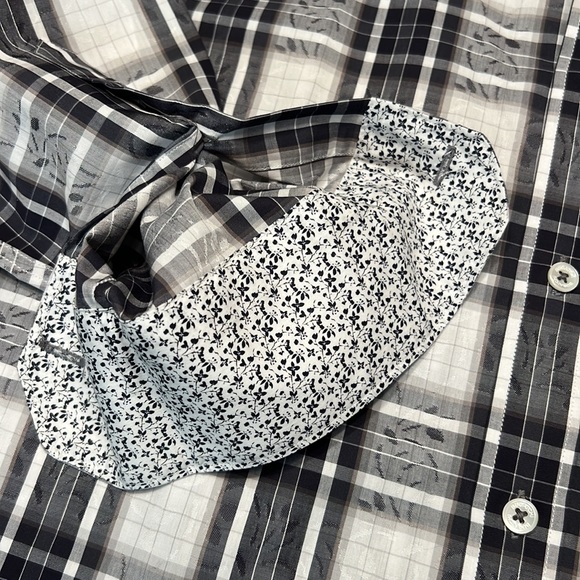 Bugatchi Classic Fit Mens Size L Button Down Shirt - Picture 3 of 7